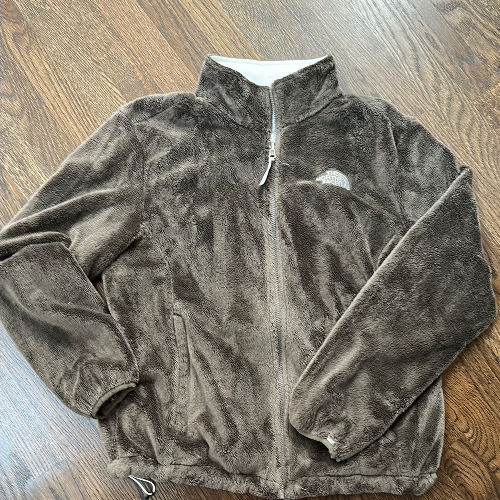 The North Face mushroom brown Fleece Jacket